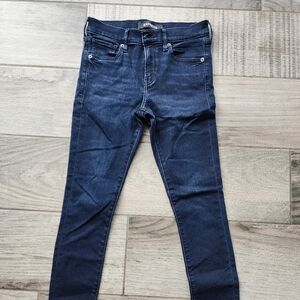 Express Jeans. Dark Blue.  Worn Once ! Great shape!